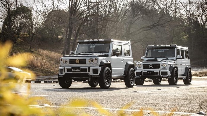Modifikasi Suzuki Jimny jadi mirip G-Class