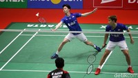 Kevin Sanjaya Sukamuljo/Marcus Fernaldi Gideon keluar sebagai juara Daihatsu Indonesia Masters 2020. Mereka memenangi final melawan Mohammad Ahsan/Hendra Setiawan.