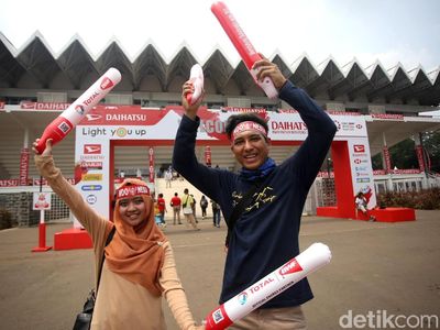 Antusias Suporter Meriahkan Final Indonesia Masters 2020