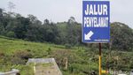 Melihat Pembangunan Jalur Penyelamat di Tanjakan Emen Subang