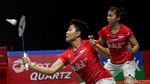 Ekspresi Kemenangan Greysia Polii/Apriyani Rahayu
