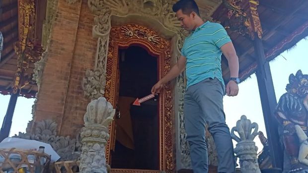 Arca Berlapis Emas dan Keris Dicuri dari Pura di Tabanan