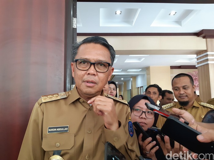 Noval Dhwinuari Antony-detikcom/ Gubernur Sulsel Nurdin Abdullah
