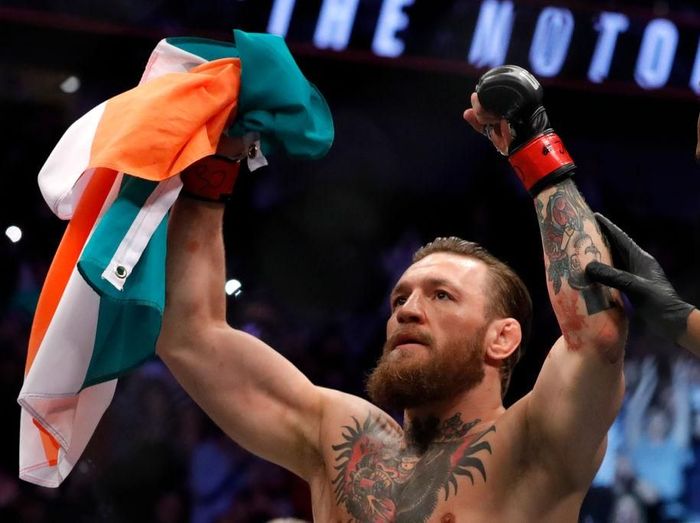 McGregor ditantang rematch oleh Mayweather. Foto: Steve Marcus/Getty Images McGregor ditantang rematch oleh Mayweather. Foto: Steve Marcus/Getty Images
