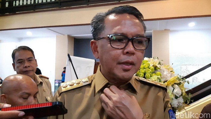 Noval Dhwinuari Antony-detikcom/ Gubernur Sulsel Nurdin Abdullah