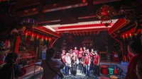 Selanjutnya ada Vihara Dhanagun yang juga berada di kawasan Bogor. Vihara ini dikenal sebagai vihara tertua yang berada di Kota Bogor. Antara Foto/Yulius Satria Wijaya.