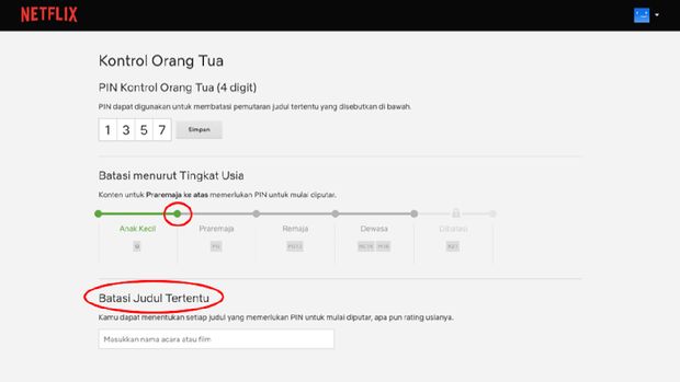 Agar Anak Tak Menonton Konten Dewasa di Netflix