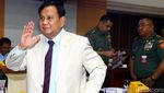 Gaya Menhan Prabowo Saat Bahas Natuna Bareng Komisi I DPR