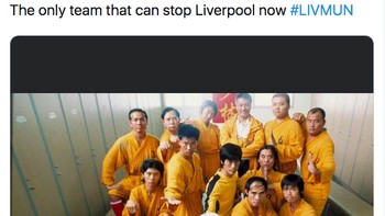 Kata netizen, tinggal tim dari Shaolin Soccer yang bisa mengalahkan Liverpool (Pool)