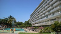 Hotel Grand Inna Samudera Beach Hotel (GISBH) warisan Presiden Indonesia pertama Sukarno yang dibangun tahun 1962 dan selesai pada tahun 1965. (Syahdan Alamsyah/detikcom)