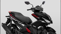 Selain itu, varian Aerox 155 VVA lainnya juga mendapatkan penyegaran warna dan grafik.  Foto: dok. PT Yamaha Indonesia Motor Manufacturing (YIMM)