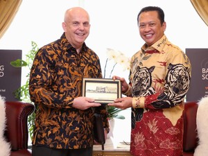Ketua MPR Curhat Masalah Natuna ke Kedubes Amerika Serikat