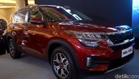 PT Kreta Indo Artha (KIA) selaku Agen Pemegang Merek mobil asal Korea, KIA, meluncurkan All New Seltos di Mall Kasablanka, Jakarta, Senin (20/1/2020). Ada tiga varian yang ditawarkan di pasar Tanah Air, harganya dibanderol mulai dari Rp 295 Juta.