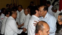 Usai dilantik, ucapan selamat mengalir dari para pengurus PMI.