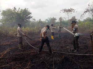 Lalai Tangani Karhutla, Kapolsek di Riau Dicopot