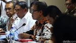 Gaya Menpora saat Raker dengan Komite III DPD
