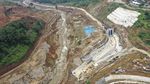 Penampakan Terkini Proyek Bendungan Ciawi di Bogor