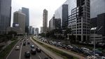 Diprediksi BMKG Diguyur Hujan, Mendung Selimuti Langit Jakarta