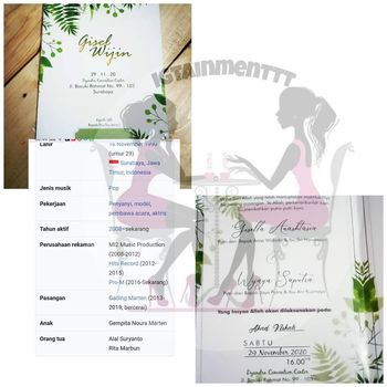 Jangan Terkecoh! Tersebar Undangan Palsu Nikahan Gisel dan Wijin