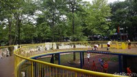Kawasan Taman Puring yang dahulu tampak tak terawat kini telah dirombak menjadi lebih berwarna dan memiliki beragam fasilitas penunjang untuk anak-anak maupun orang dewasa.