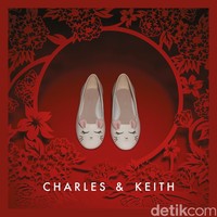 Charles & Keith menjadi salah satu brand andalan sepatu dan aksesori. Anda pun bisa mendapatkan diskon karena brand tersebut akan memberi angpao untuk pembelian tertentu. Foto: Istimewa