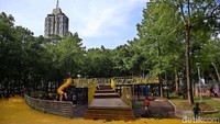 Taman Puring merupakan salah satu taman yang direvitalisasi oleh Pemprov DKI Jakarta sejak tahun 2019 lalu.