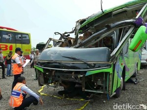 Polisi Sebut Rem Bus Maut Ciater Subang Tak Berfungsi Gegara Dimodif