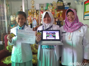 Game Karya Siswi SD Pedurungan Menang Kompetisi Internasional