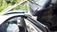 Tidak ada korban baik luka ringan maupun berat dalam kejadian itu. Pool/Dok. Polres Garut.