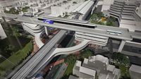 Begini Desain Skybridge Integrasi MRT ASEAN-TransJ CSW Yang Dibangun ...