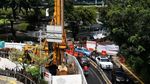 Rute TransJakarta Dialihkan Imbas Pembangunan LRT di Sudirman