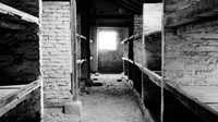 Memasuki tahun 1944, ketika Nazi nyaris kalah dari Sekutu, komandan Auschwitz mulai menghancurkan barang bukti penyiksaan di kamp tersebut. Mereka merobohkan, meledakkan, dan membakar bangunan. Tak lupa, segala catatan juga dihancurkan. Foto: AP Photo