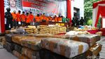 Ini Dia Ganja yang Diamankan dari 5 Hektare Ladang di Sumut
