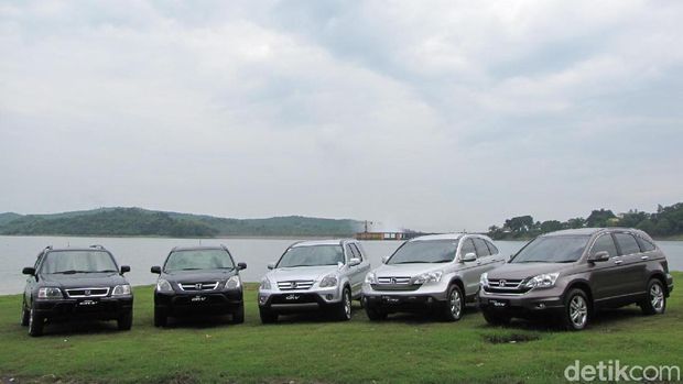 Cuma di Indonesia Generasi Pertama CR-V 7 Penumpang