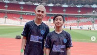 ia pun kerap mengunggah aktivitasnya bersama rekan selebgramnya seperti Rio Ramadhan. Dok. Instagram/prabowomondardo