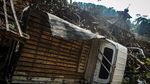 Desa Ini Terisolir Akibat Tertimbun Longsor di Lebak Banten