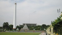 Dibangun untuk memperingati momen pertempuran Surabaya, Tugu Pahlwan dibangun untuk memberi pernghormatan bagi pejuang Surabaya yang gugur saat berjuang untuk kemerdekaan Indonesia (Tedi Permana/dTraveler)