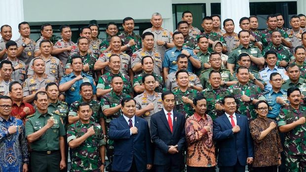  Dalam rapim tahun ini, Jokowi menekankan isu kedaulatan negara.