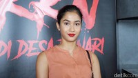 Dalam film barunya itu, Aghniny tampil sebagai Ayu. Pool/Noel/detikFoto.
