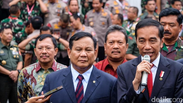 Jokowi dan Prabowo Hadiri Rapim Kemhan 2020