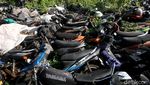 Nasib Ratusan Motor dan Mobil Sitaan Polisi di Teluk Pucung