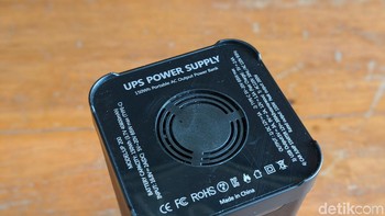 Sisi lainnya terdapat kipas pendingin. Foto: Adi Fida Rahman/detikINET