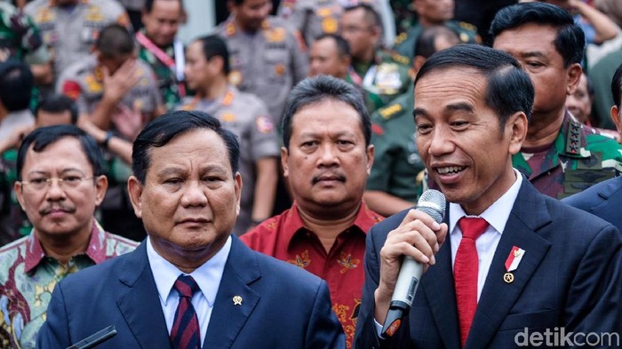 Jokowi dan Prabowo Hadiri Rapim Kemhan 2020