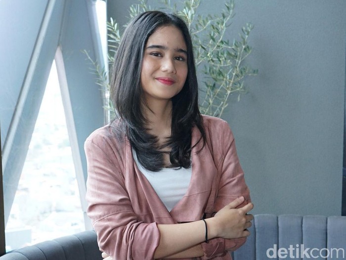 Tissa Biani Tissa Biani saat ditemui di kawasan Setiabudi.