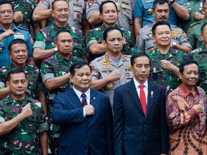 Jokowi ke TNI-Polri: Atasi Semua Spektrum Pertahanan