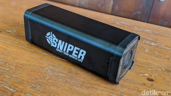 Punya dimensi 230 x 81 x 81mm. Foto: Adi Fida Rahman/detikINET 