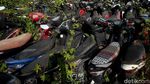 Nasib Ratusan Motor dan Mobil Sitaan Polisi di Teluk Pucung