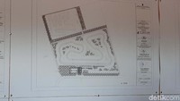 Desain rancangan sirkuit tanah miring. Ada 2 sirkuit yang dipersiapkan, yakni untuk balap motor dan motorcross.