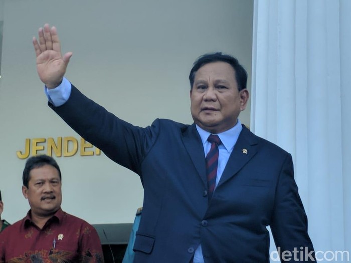 Menteri Pertahanan (Menhan) Prabowo Subianto.