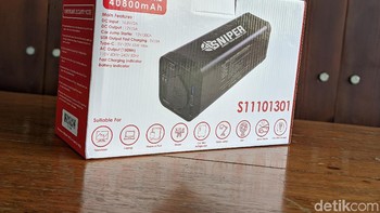 Oleh Sniper, perangkanya ini dinamakan PowerHome 40.800 mAh. Foto: Adi Fida Rahman/detikINET